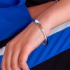 Kit Heath Bevel Cirque Silver Bangle - 7177 | Macintyres of Edinburgh