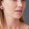 9ct Gold Lapis Lazuli Stud Earrings | Macintyres of Edinburgh