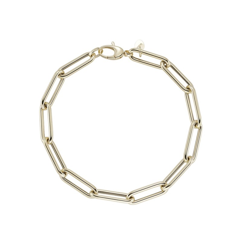 9ct Gold Paperclip Link Chain Bracelet 9ct Gold Paperclip Link Chain Bracelet