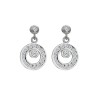 Hot Diamonds Orbit Silver Drop Earrings - DE744