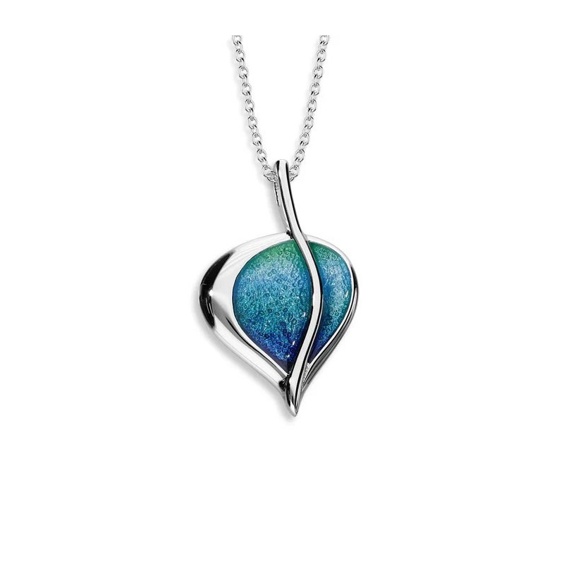 Ortak Sterling Silver Leah Enamel Pendant - EP206 Ortak Sterling Silver Leah Enamel Pendant - EP206