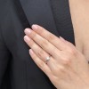 18ct White Gold 0.40ct Diamond Solitaire Ring - 0105367