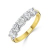 18ct Yellow Gold 5st 1.23ct Diamond Eternity Ring  | Macintyres of Edinburgh