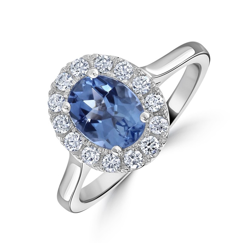 Platinum diamond cluster ring on sale