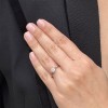 Platinum Diamond Solitaire Ring - 0.50ct F/VS2