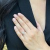 Platinum Marquise Diamond Ring - 0.86cts