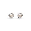 Kit Heath Sterling Silver Trilogy Pearl Stud Earrings - 3160FP