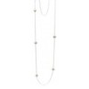 Kit Heath Sterling Silver Blossom Flyte Bumblebee Station Necklace 90340GD