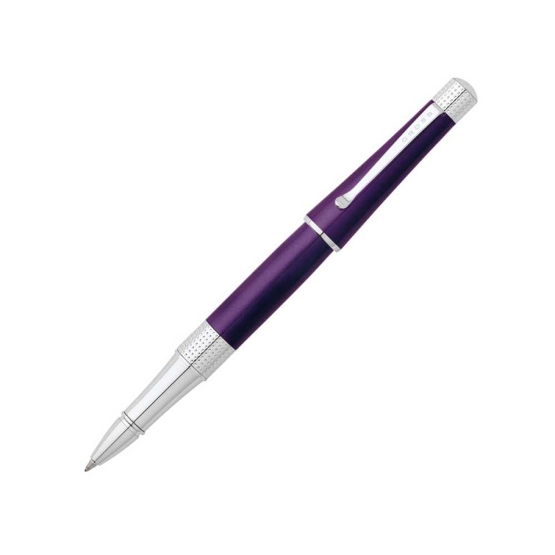 Cross Beverly Deep Purple Rollerball Pen - AT0495-7 Cross Beverly Deep Purple Rollerball Pen - AT0495-7