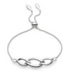 Kit Heath Entwine Sterling Silver Toggle Bracelet - 71142RP