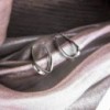 Buy Kit Heath Earrings - Serenity Granded Hinged Silver Hoop Earrings