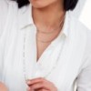 Kit Heath Revival 32 inch Paperclip Grande Silver Necklace