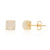 9ct Opal Cabachon Stud Earrings