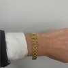 9ct Gold Panther Link Bracelet
