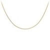 9ct Gold 16 Inch Diamond Cut Curb Chain - 2.1g
