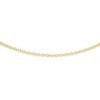 9ct Gold Adjustable 16/18-Inch Fine Belcher Chain - 1.3g