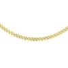 9ct Yellow Gold 22 Inch Diamond Cut Curb Chain - 4.9g