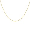 9ct Gold Adjustable 18/20 Inch Curb Chain