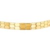 9ct Gold Flat Honeycomb 7.5 inch Bracelet