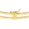 9ct Gold Double Square Tube Bangle