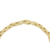 9ct Gold Square Paperchain Bracelet - 7 Inch