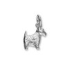 Dog Charm - Ortak Silver Scottish Terrier Charm - C163