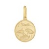 9ct Gold 15mm St. Christopher Medal