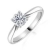 Platinum Diamond Solitaire Ring - 0.70ct D/SI1