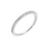 18ct White Gold Diamond Set Band - 0.20ct