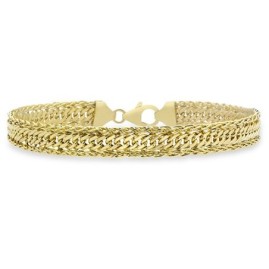 9ct Gold  Fancy Link Bracelet