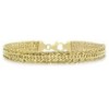 9ct Gold  Fancy Link Bracelet