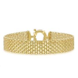 9ct Gold Fancy Link Bracelet