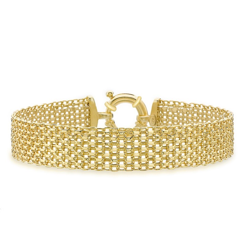9ct Gold Fancy Link Bracelet