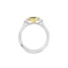 18ct Gold & Platinum Emerald & Diamond Ring - E 0.96 D 0.21