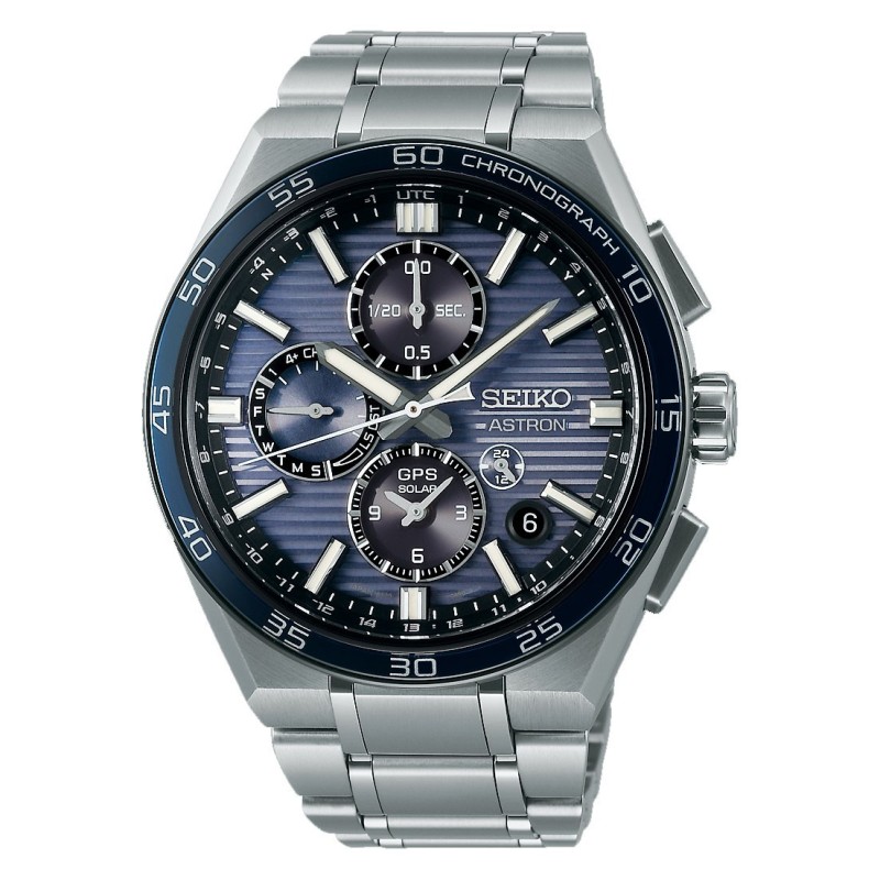 Seiko Astron GPS Solar Dual-Time Chronograph Watch - SSH175J Seiko Astron GPS Solar Dual-Time Chronograph Watch - SSH175J
